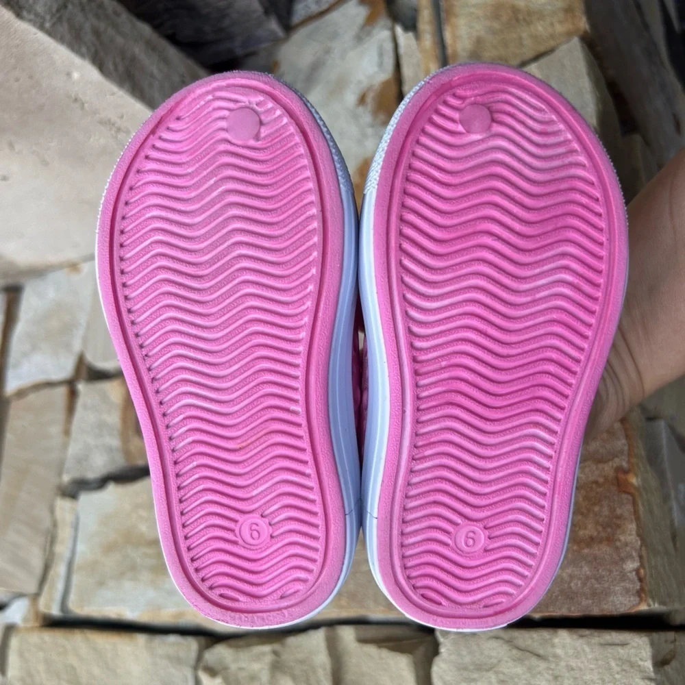 Skechers Foamies Aqua Surge water pink & purple shoes kids Sz-6. P